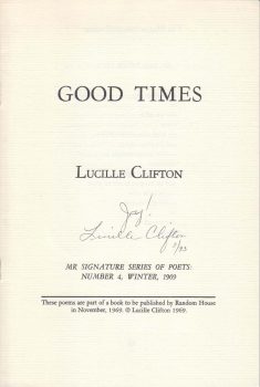 Cover of Good Times (1969)