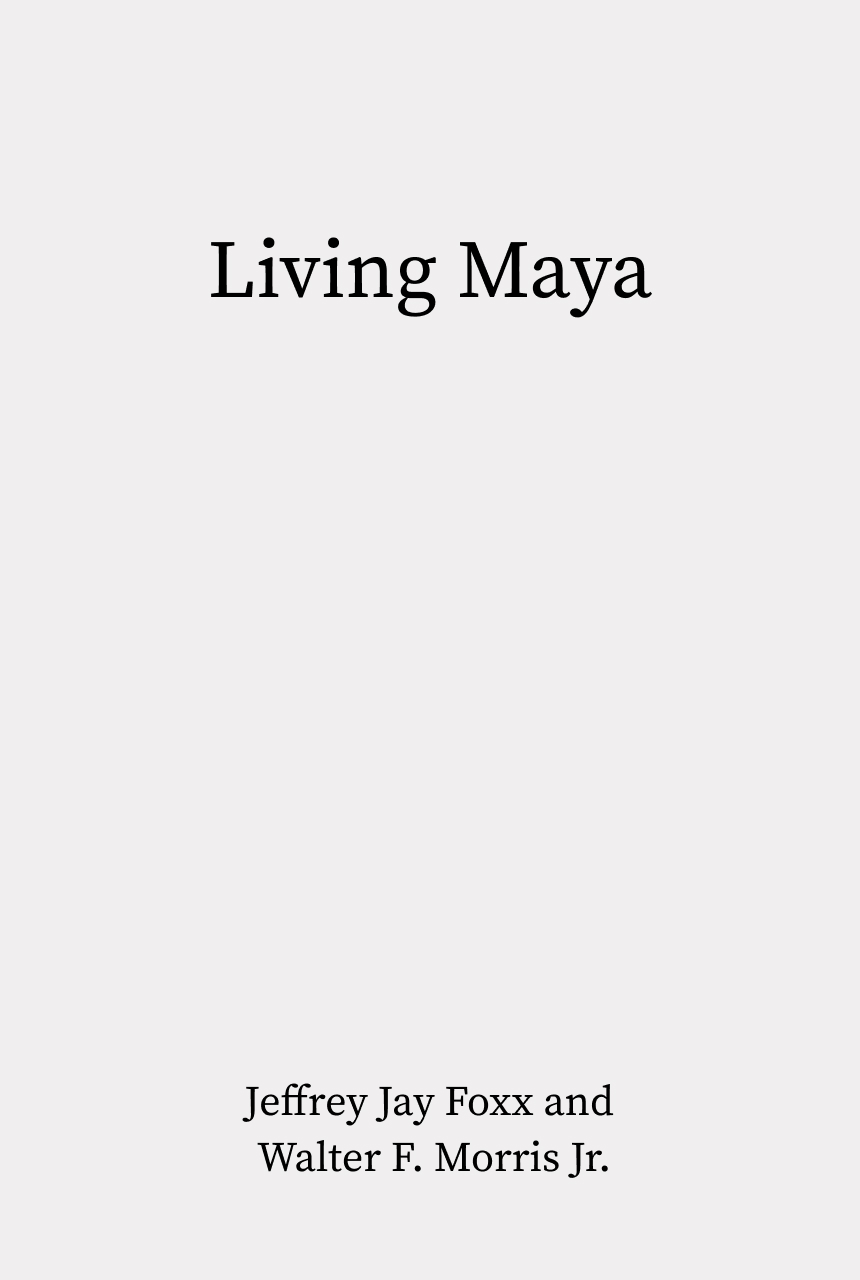 Cover of Living Maya