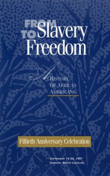 Cover of From Slavery to Freedom: A History of African-Americans (1947)