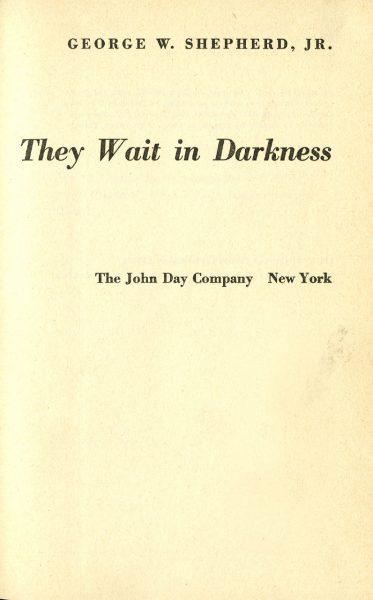 Cover of They Wait in Darkness