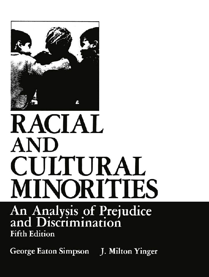 Cover of Racial and Cultural Minorities