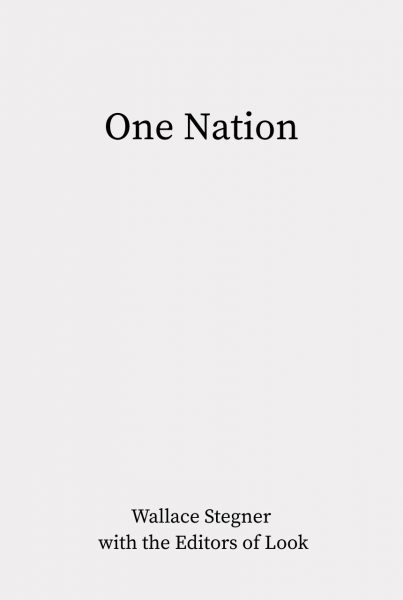 Cover of One Nation
