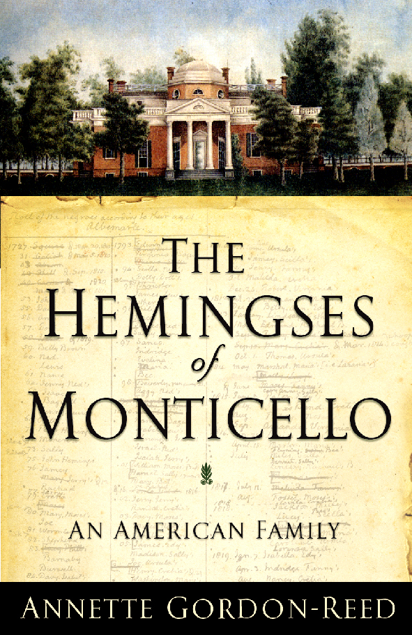 Cover of The Hemingses of Monticello