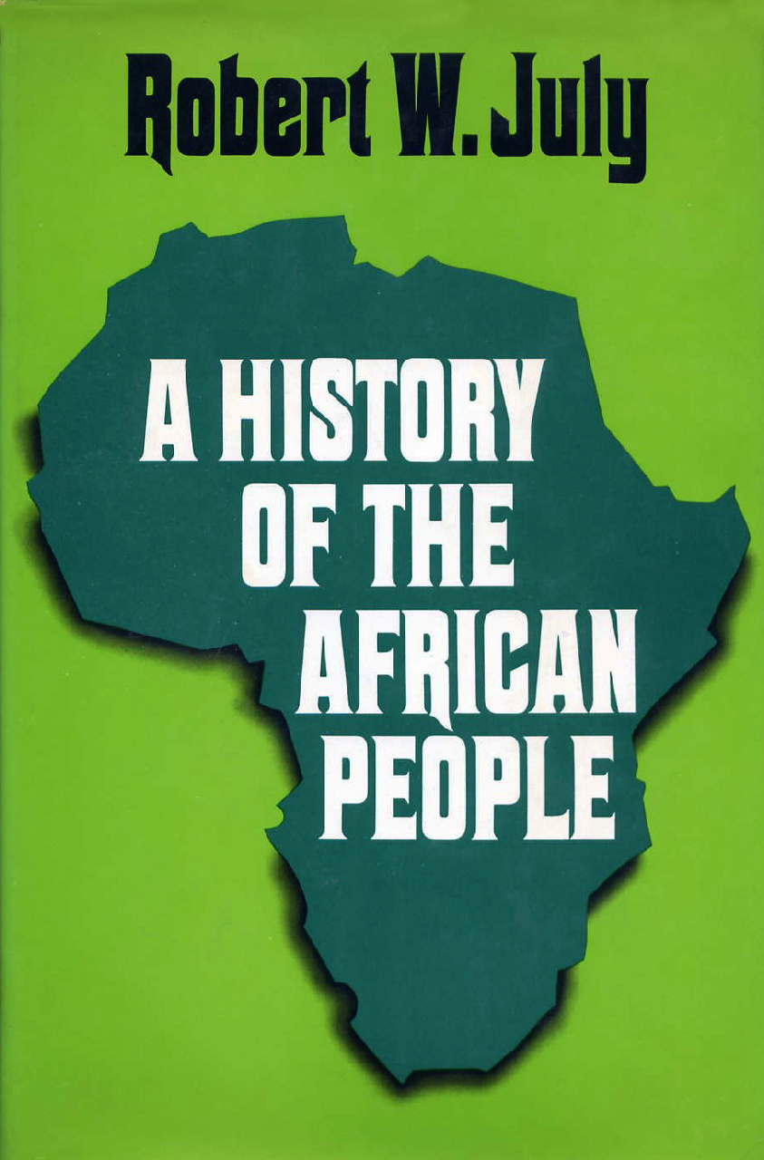 Cover of A History of the African People